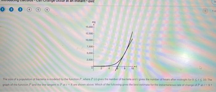 Solved The size of a population of bacteria is modeled by | Chegg.com