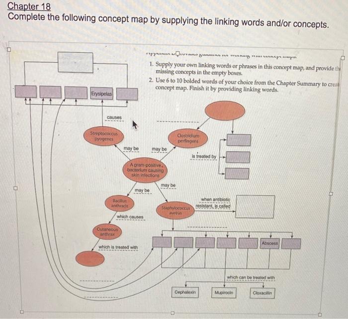 Solved Chapter 18 Complete The Following Concept Map By S Chegg Com