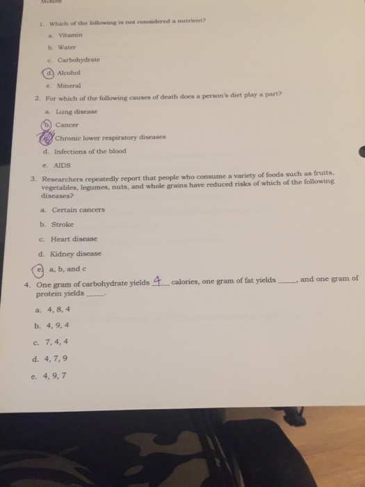 Solved 1. Which of the following is not considered a