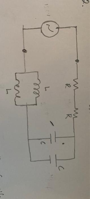 Solved The RLC circuit shown below consists of 10 ohm | Chegg.com