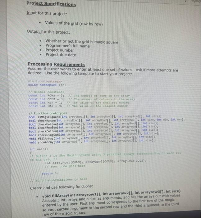 Solved Concepts tested by the program: • Working with one | Chegg.com