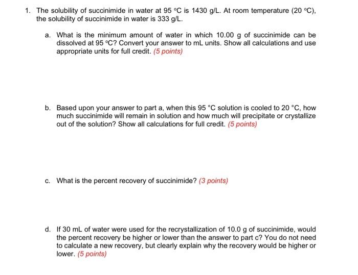 solved-the-solubility-of-succinimide-in-water-at-95-c-is-chegg
