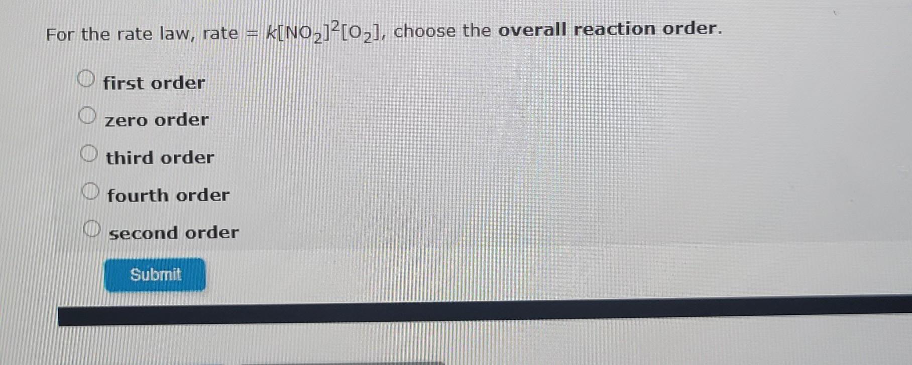Solved Using the data provided, find the rate constant for | Chegg.com