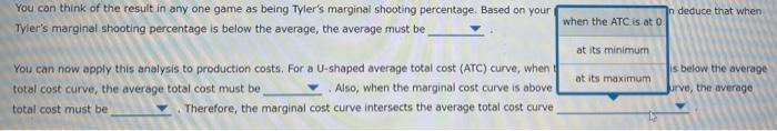 Solved 2. The relationship between marginal and average | Chegg.com