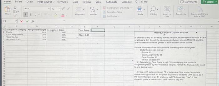 solved-how-do-i-calculate-the-final-grade-in-excel-then-how-chegg