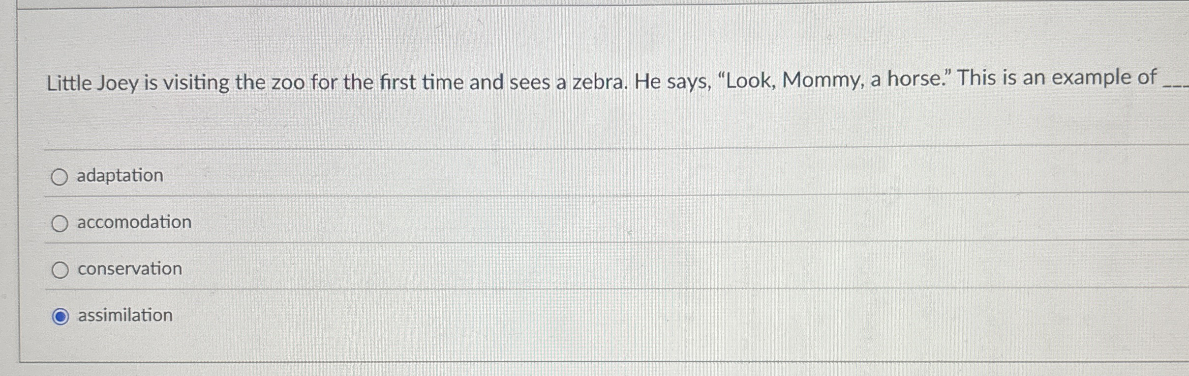 Solved Little Joey is visiting the zoo for the first time