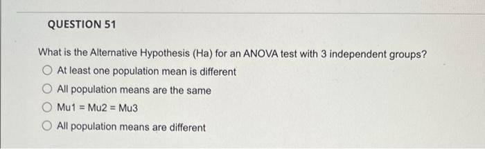 ha alternative hypothesis