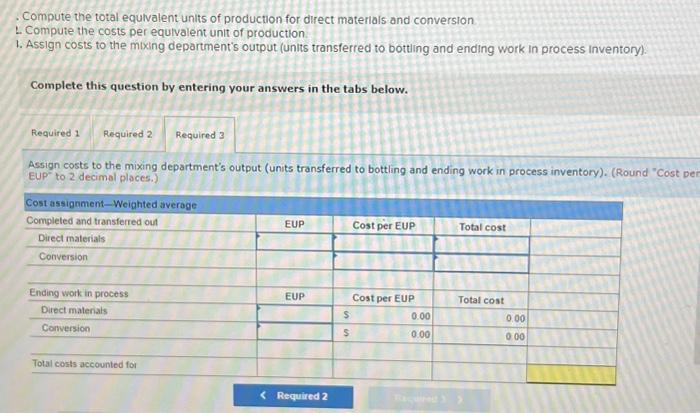 Tableau DA 3-2 (Static): Exercise, Computing Cost Per | Chegg.com