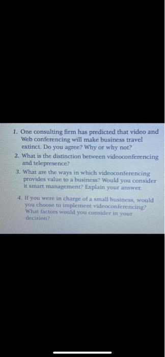 what is the distinction between videoconferencing and telepresence
