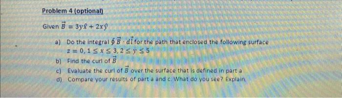 Solved I Need Help On Problem 4 A B C D To Get To The | Chegg.com