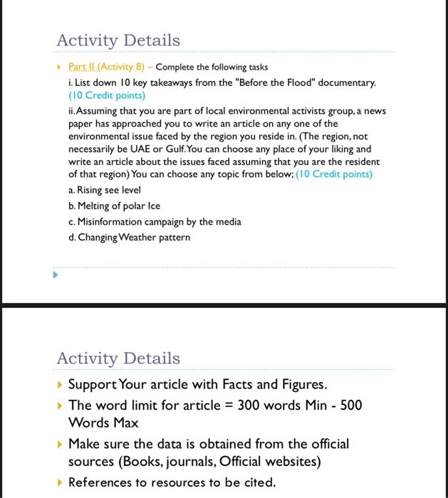 activity 8 write a research report based on the data below