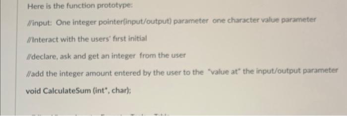 Solved For this question ONLY write the main function Write | Chegg.com