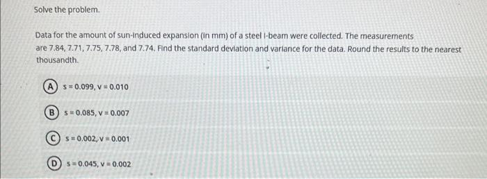 Solved Use the statistical display to answer the question. | Chegg.com