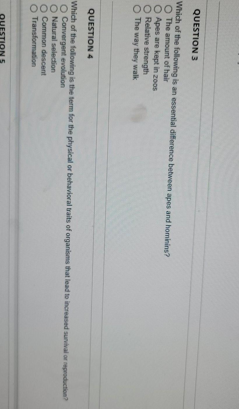 Solved QUESTION 3 Which of the following is an essential | Chegg.com