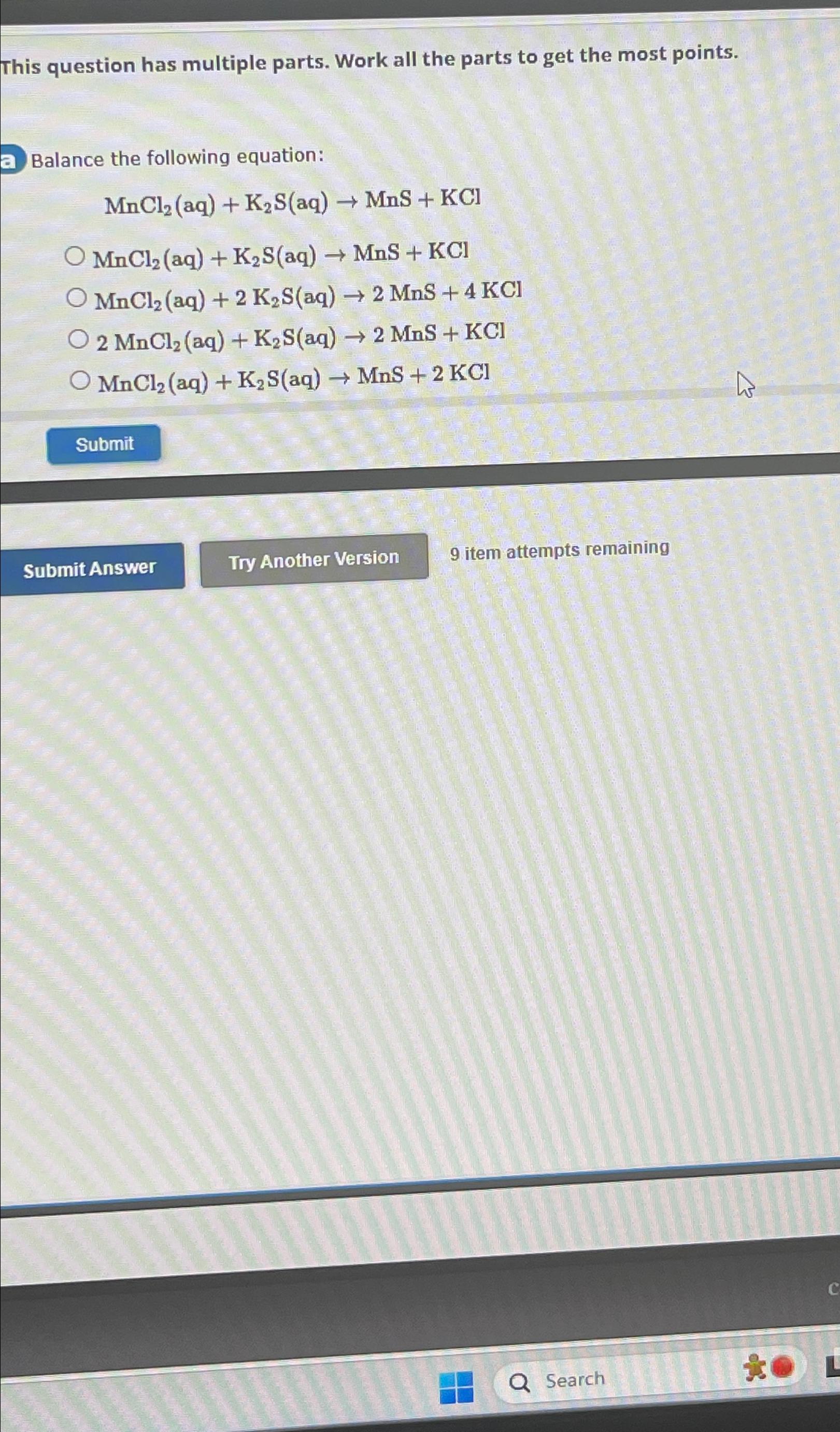 Solved This question has multiple parts. Work all the parts | Chegg.com