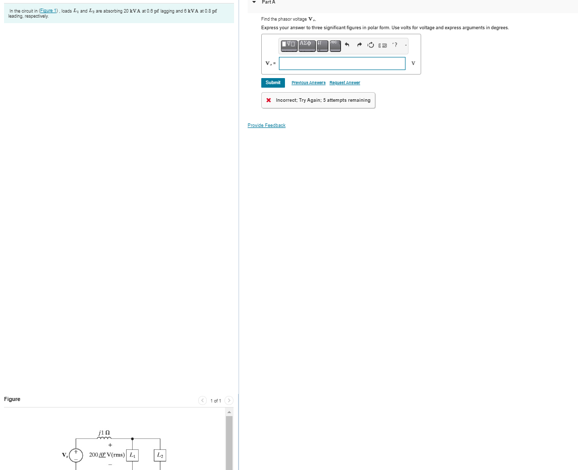 Solved In the circuit in (Figure 1), ﻿loads L1 ﻿and L2 ﻿are | Chegg.com