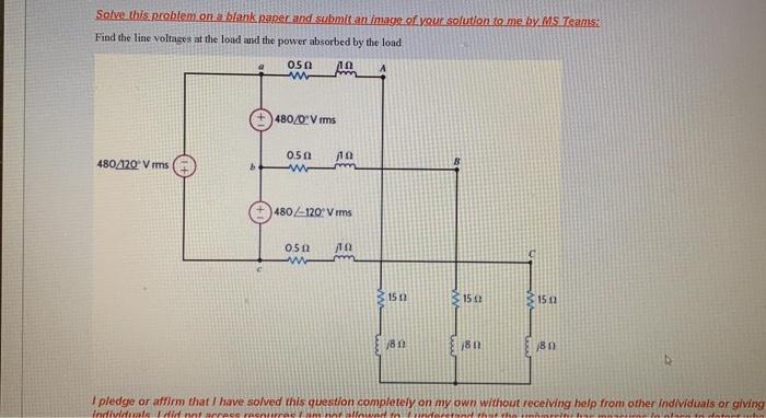 Solved Solve this problem on a blank paper and submit an | Chegg.com
