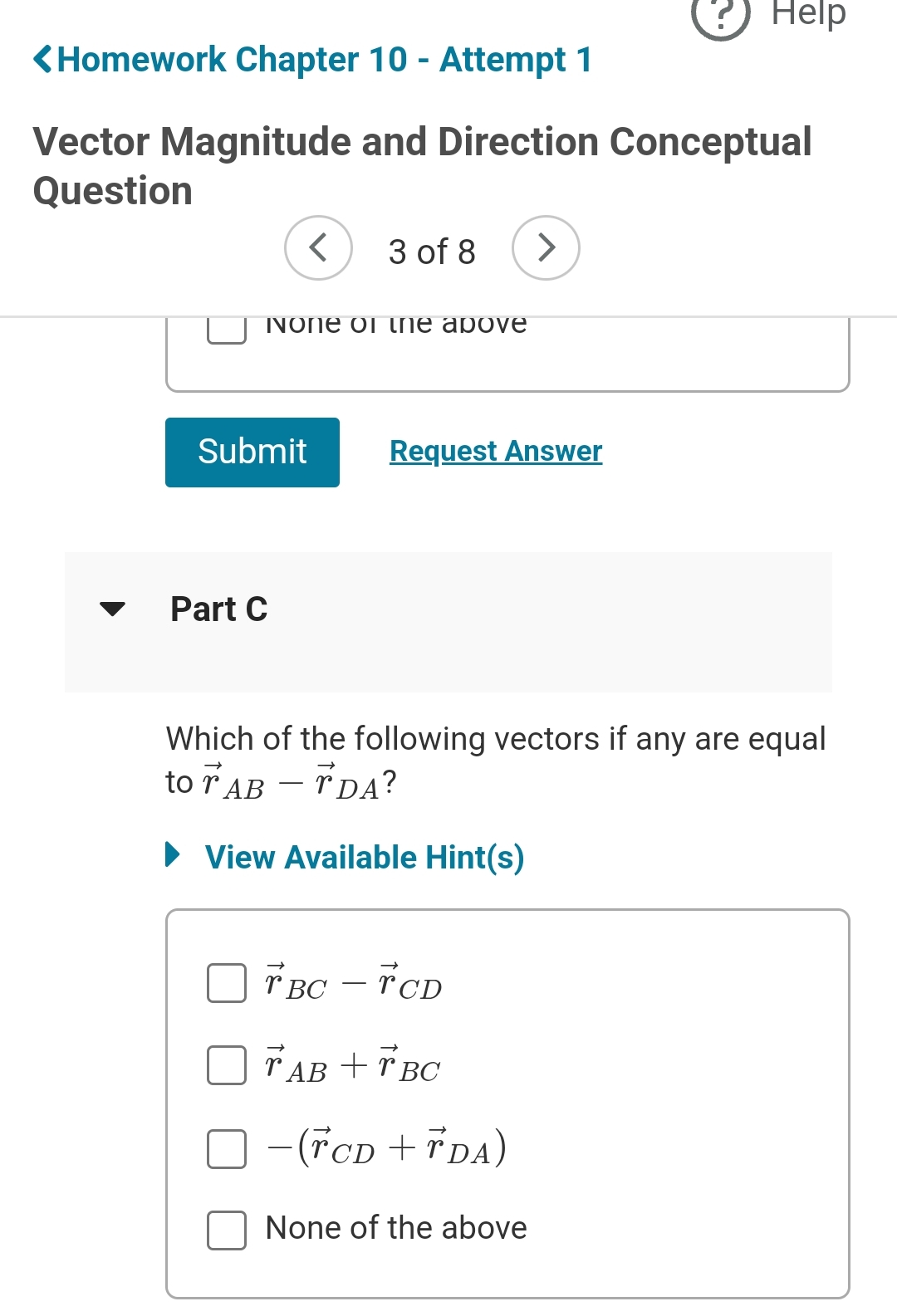 Solved Question | Chegg.com