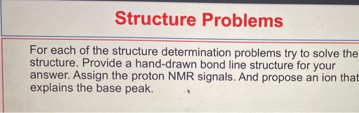 Solved Structure Problems For Each Of The Structure | Chegg.com