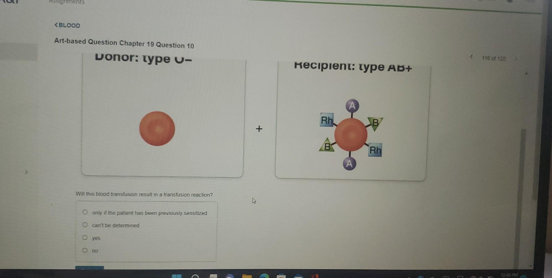 Solved Artbased Question Chapter 19 Question 10 Recipient
