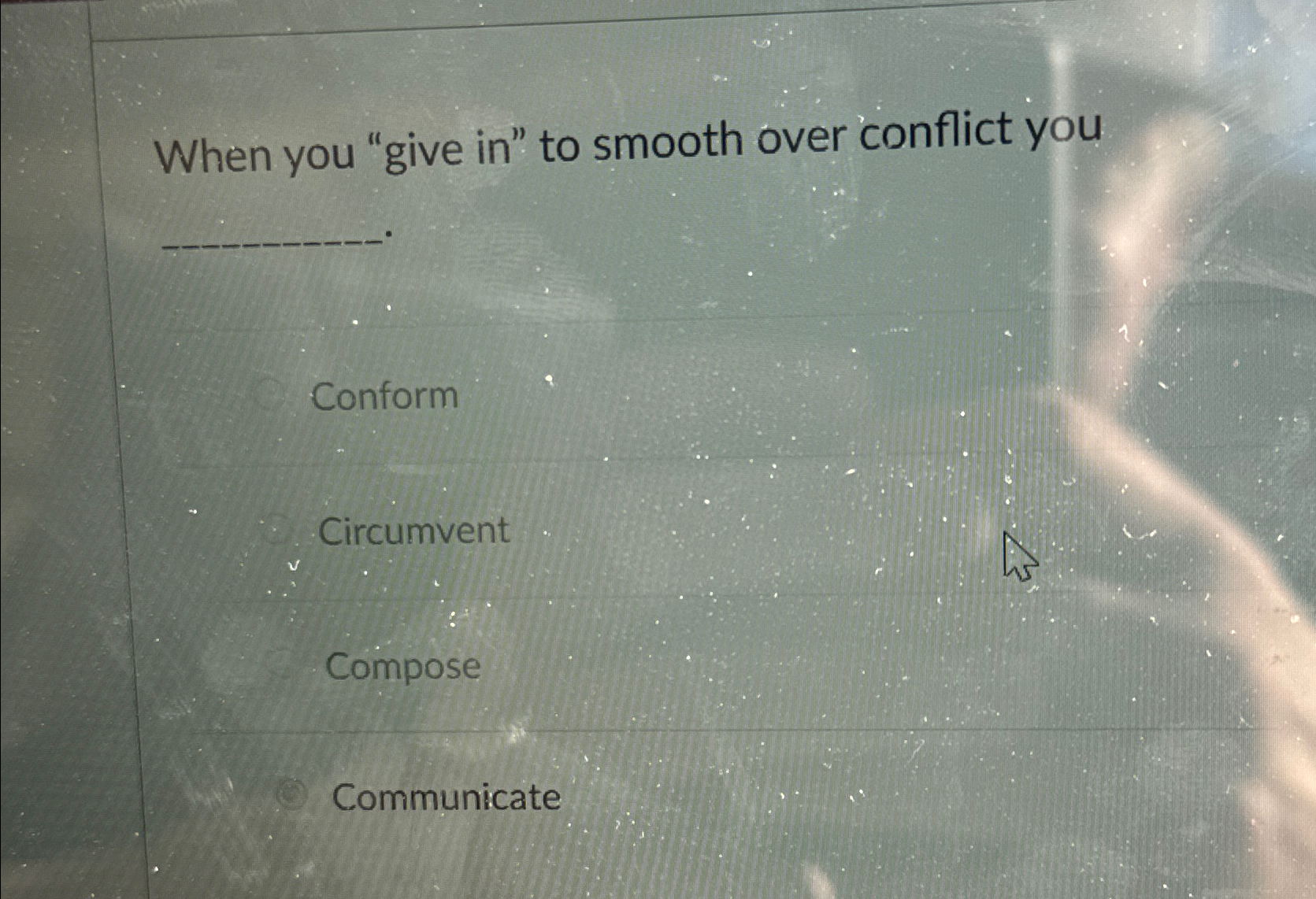 Solved When you 
