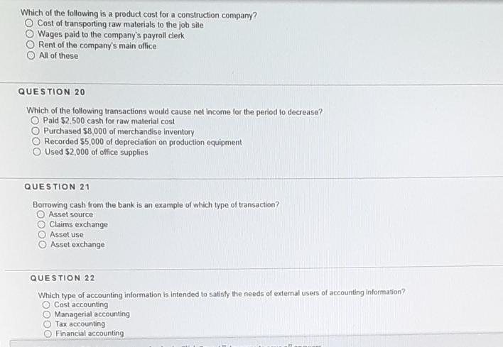 Solved Which of the following is a product cost for a | Chegg.com
