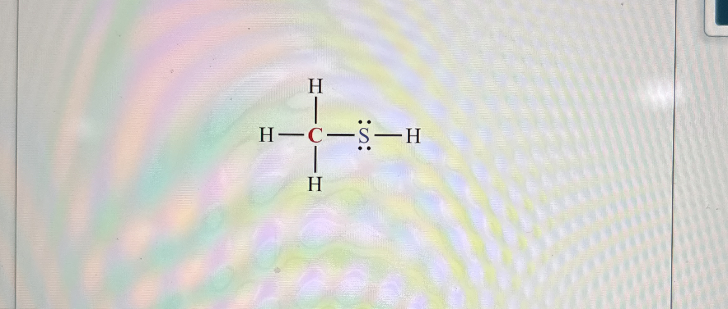 Solved What is the shape around the Blue S atom? | Chegg.com