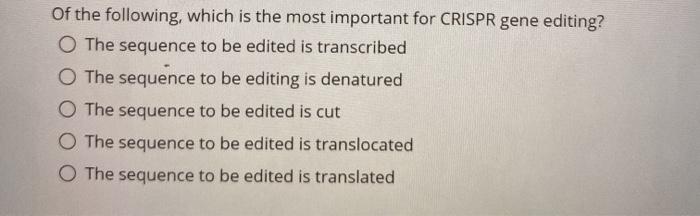 Solved Which of the following is most likely to be a | Chegg.com