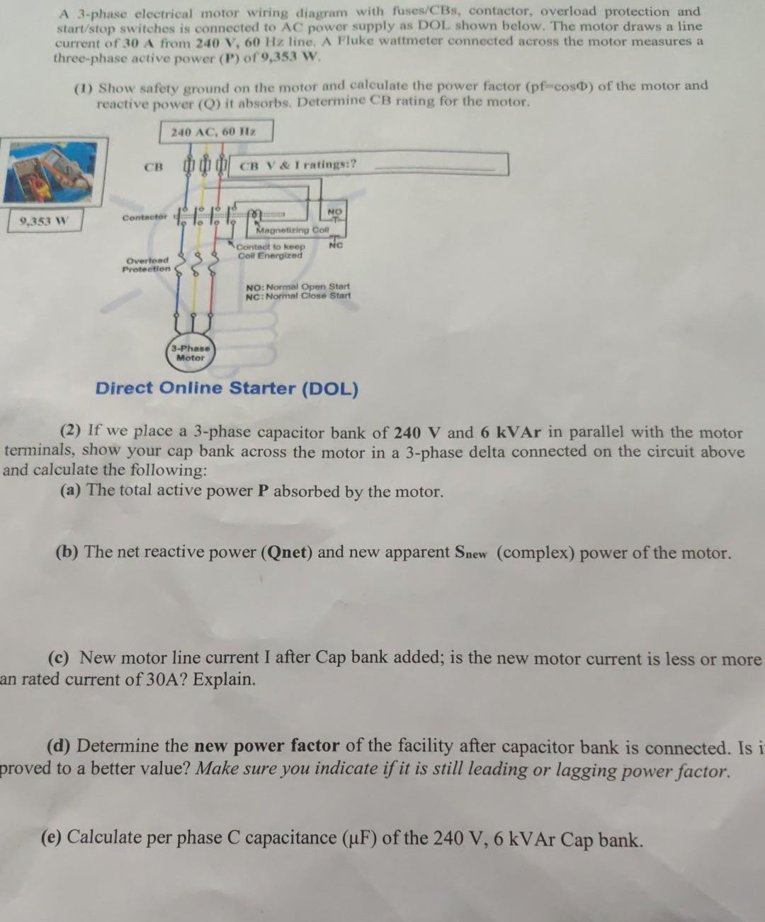 ac electric motor diagram