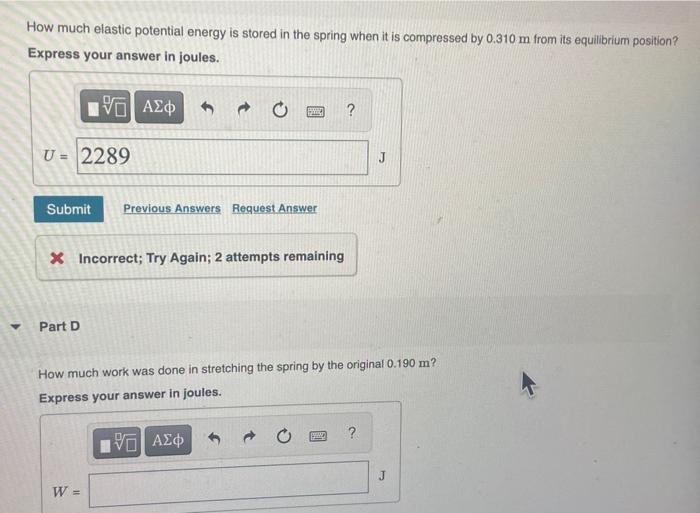 [Solved] A force of magnitude 870.0 N stretches a certain