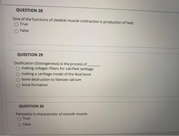 Solved: QUESTION 23 For Intramembranous Ossification To Ta... | Chegg.com