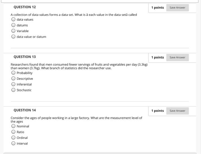 Solved 1 points Save Answer QUESTION 1 A researcher is | Chegg.com