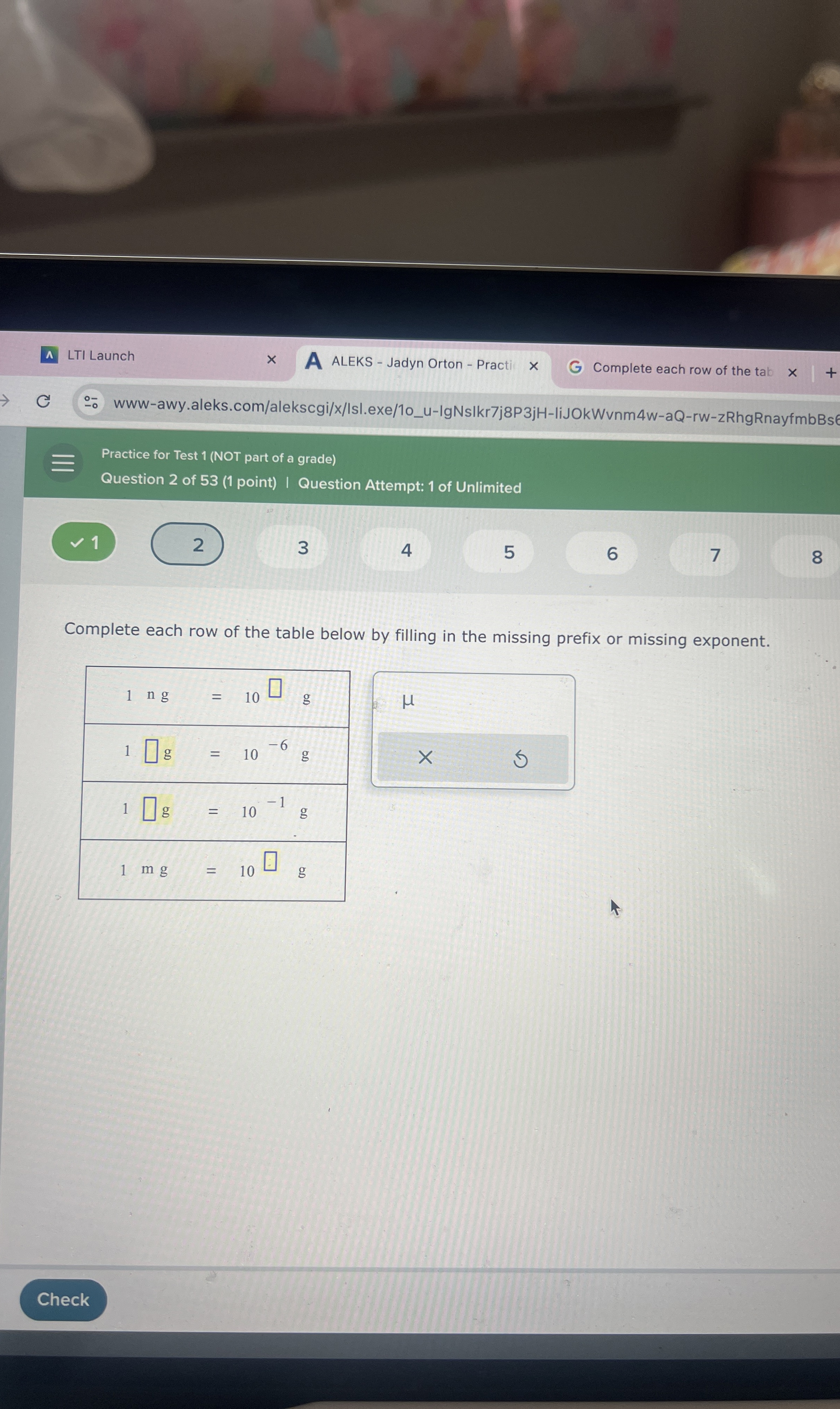 Solved Complete each row of the table below by filling in | Chegg.com