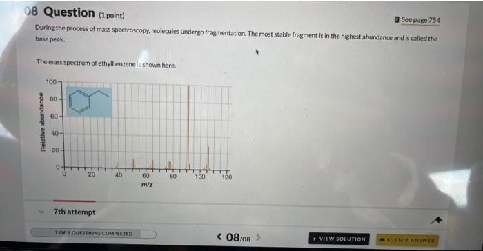 Solved 8 Question (1 point) A Seepage 754 During the process | Chegg.com