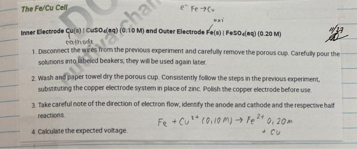 1. Disconnect the wires from the previous experiment | Chegg.com