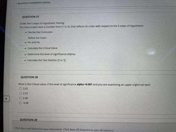 Solved QUESTION 31 Matching Question: Answer based on the | Chegg.com
