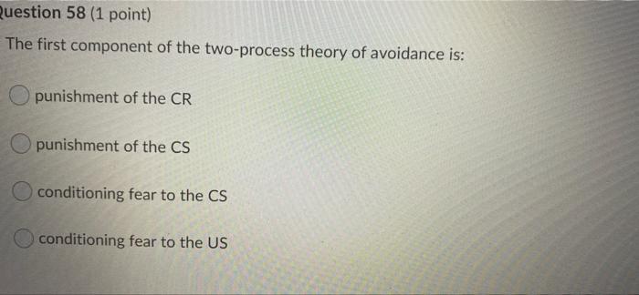 Solved Question 57 (1 point) The difference between an | Chegg.com