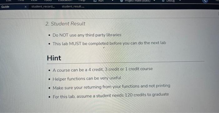 Solved Background After adding the students to the record; | Chegg.com
