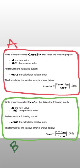 Solved Write a function called Class Str that takes the | Chegg.com