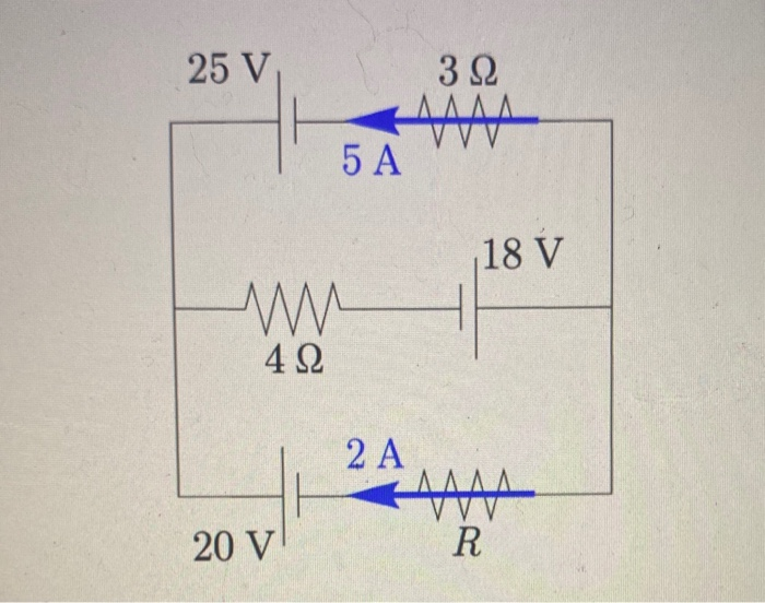 Solved In the circuit shown above, what is the current | Chegg.com