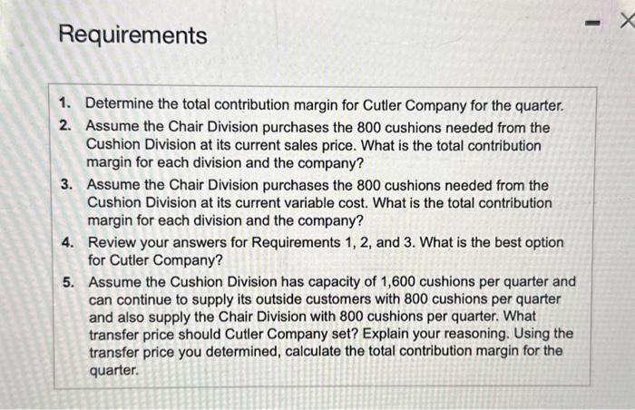 Solved I only need the LAST (5th) requirement answered!!! | Chegg.com