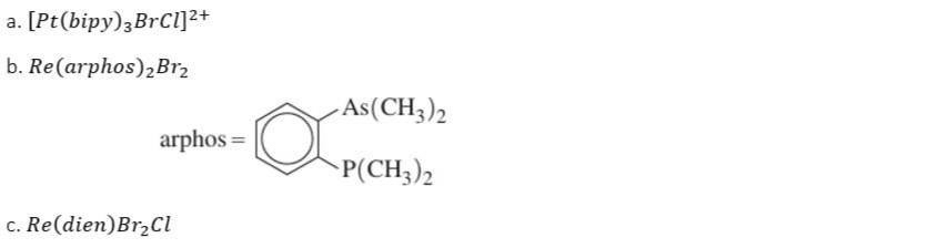 Solved Show the structures of the following. Label each | Chegg.com