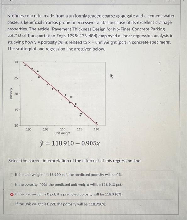 solved-no-fines-concrete-made-from-a-uniformly-graded-chegg