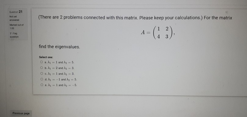 Solved Question 11 Not yet (There are 2 problems connected | Chegg.com