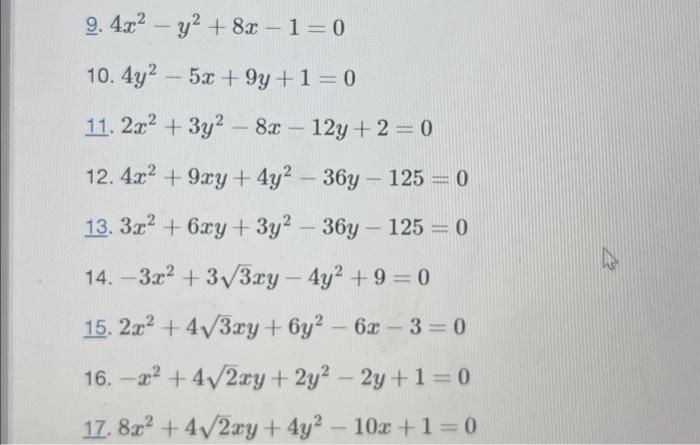 Solved 9 4 X 2 Y 2 8 X 1 0 10 4 Y 2 5 X 9 Chegg Com