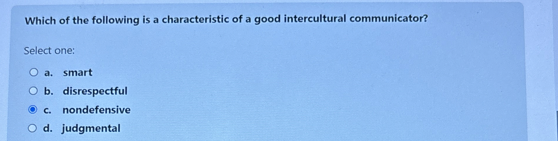 Solved Which of the following is a characteristic of a good | Chegg.com