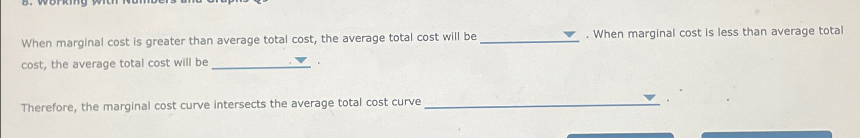 is marginal cost the derivative of average total cost