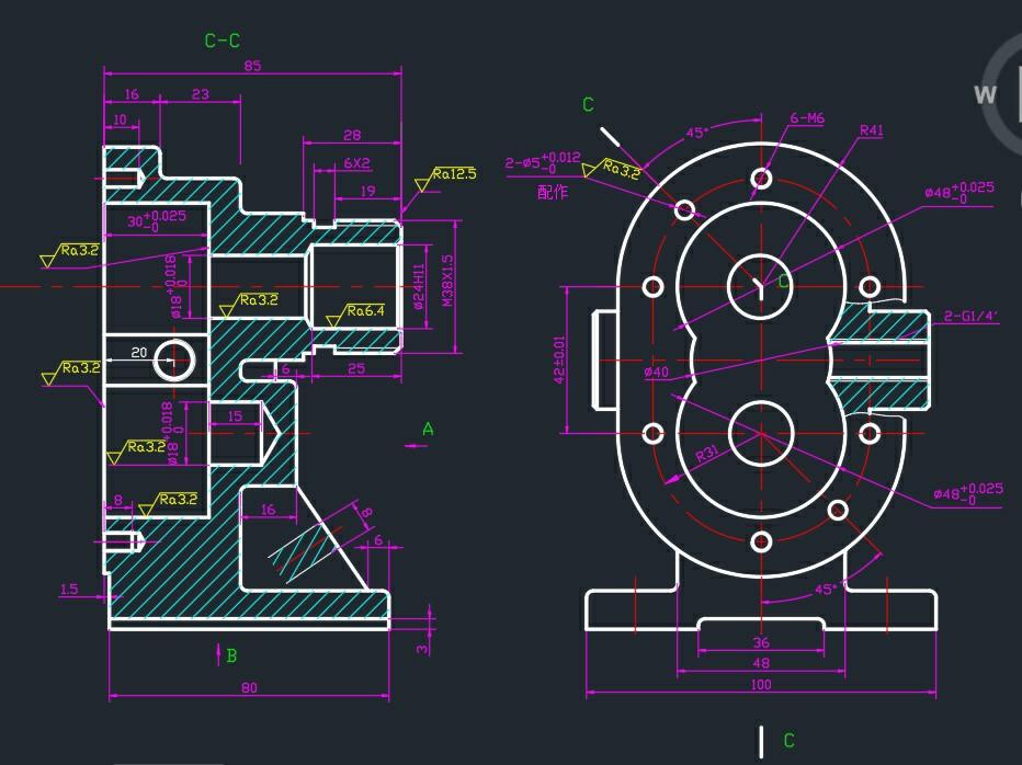 Solved Drawing using mechanical instruments or tools and | Chegg.com