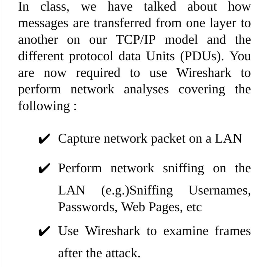 Solved In class, we have talked about how messages are