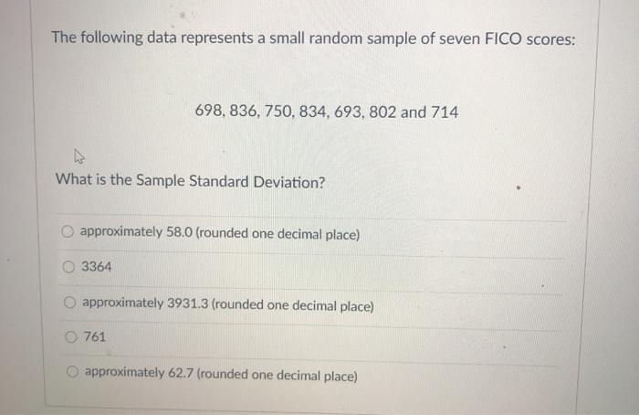 Solved The following data represents a small random sample | Chegg.com